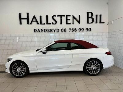 Vit Begagnad 2016 Mercedes C200 AMG Cab | 349 000 kr (Lite dyr)
