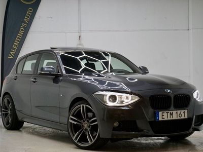 begagnad BMW 125 d 5-dörrars Steptronic M Sport|Taklucka|Navi|276hk|