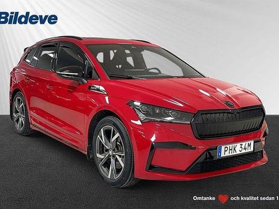 Begagnad Skoda Enyaq iV SportLine 150 kW (204 HK) 2023 Röd SUV