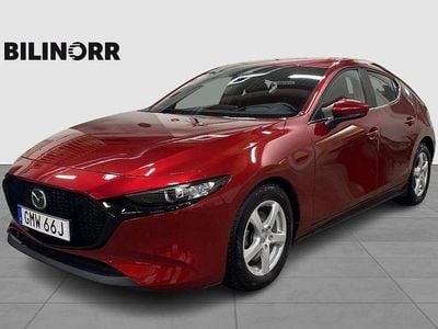 Begagnad Mazda 3 124 HK (91 kW) 2019 Röd Halvkombi