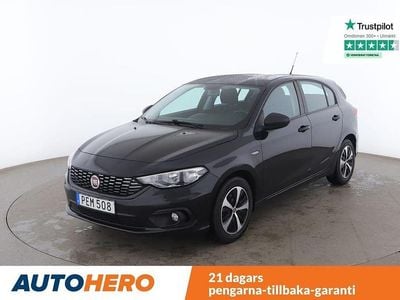 Begagnad Fiat Tipo Pop 122 HK (89 kW) 2017 Svart Halvkombi