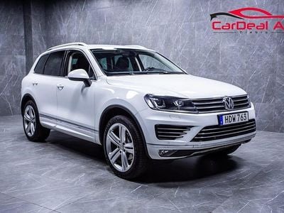 Vit Begagnad 2016 VW Touareg SUV | 164 800 kr (Marknadspris)
