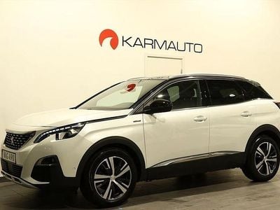 Vit Begagnad 2019 Peugeot 3008 GT-line Sedan | 189 900 kr (Bra pris)