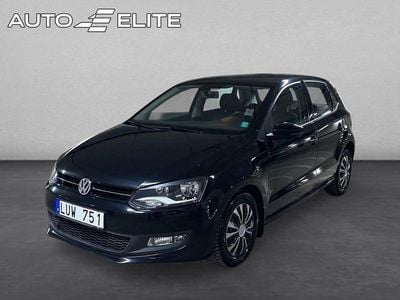 Begagnad VW Polo 90 HK (66 kW) 2011 Svart Halvkombi