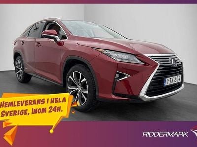 Begagnad Lexus RX450h Executive Line 313 HK (230 kW) 2017 Röd SUV