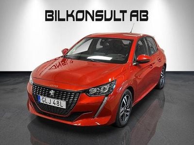 Begagnad Peugeot 208 Allure 101 HK (74 kW) 2020 Röd Halvkombi