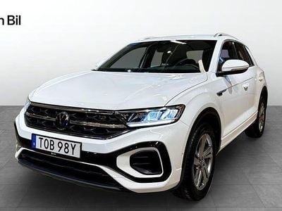 Vit Begagnad 2022 VW T-Roc R-line SUV | 319 900 kr (Dyr)