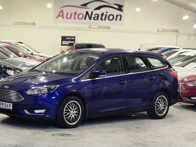 Blå Begagnad 2015 Ford Focus Titanium Kombi | 69 900 kr (Lite dyr)