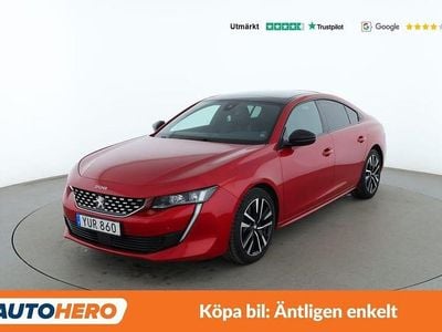 Ljusröd Begagnad 2018 Peugeot 508 GTi Sedan | 157 000 kr (Bra pris)