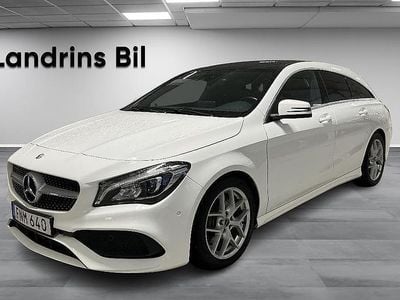 Vit Begagnad 2018 Mercedes CLA220 Shooting Brake AMG Kombi | 259 900 kr (Lite dyr)