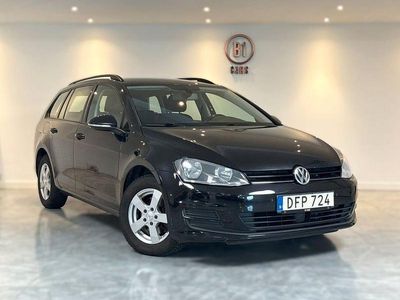Svart Begagnad 2014 VW Golf VII Kombi | 89 900 kr (Marknadspris)