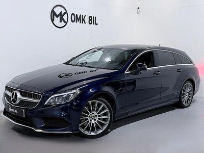 Begagnad Mercedes CLS350 Shooting Brake AMG 258 HK (189 kW) 2017 Mörkblå Kombi