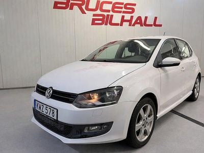 Vit Begagnad 2013 VW Polo Halvkombi | 48 900 kr (Bra pris)