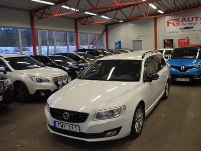 Begagnad Volvo V70 200 HK (147 kW) 2014 Vit Kombi