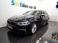 Begagnad BMW M550 Comfort Edition 463 HK (340 kW) 2018 Svart Sedan