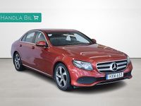 Begagnad Mercedes E220 194 HK (142 kW) 2018 Röd Sedan