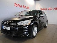 Begagnad Citroën C4 131 HK (96 kW) 2014 Svart Halvkombi