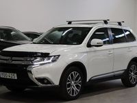 begagnad Mitsubishi Outlander 2.2 7-SIT SKINN T-LUCKA 4WD DRAG M-VÄRME 2017, SUV