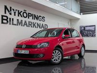 Begagnad VW Golf VII 102 HK (75 kW) 2012 Röd Halvkombi
