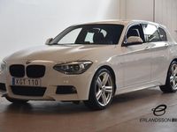 Begagnad BMW 116 M Sport 136 HK (100 kW) 2015 Vit Halvkombi