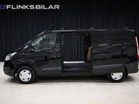 Begagnad Ford Transit Custom 125 HK (91 kW) 2016 Svart metallic
