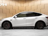 Begagnad Tesla Model Y Performance 392 kW (534 HK) 2022 Vit SUV