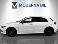 Begagnad Mercedes A250 AMG line 160 HK (117 kW) 2020 Vit Halvkombi
