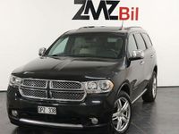 Begagnad Dodge Durango 294 HK (216 kW) 2012 Svart SUV