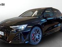 Ny Audi RS3 Sportback Comfort 2026 Svart Halvkombi