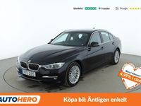 Begagnad BMW 318 Luxury Line 151 HK (111 kW) 2017 Svart Sedan