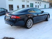 begagnad Jaguar XK 5,0 385 hk, fantastiska färg fin bil, ljust skinn