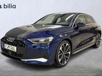 Begagnad Audi A3 Advanced 150 HK (110 kW) 2024 Mörkblå Halvkombi