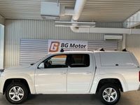 begagnad VW Amarok 2.0 BiTDI 4WD 4Motion Drag Flakkåpa 2012, Transportbil