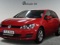 Begagnad VW Golf VII 110 HK (80 kW) 2016 Röd Halvkombi