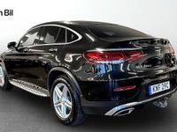 Begagnad Mercedes GLC300 245 HK (180 kW) 2019 Svart Sportkupé