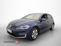 Begagnad VW e-Golf 100 kW (136 HK) 2020 Blå Halvkombi