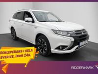 Begagnad Mitsubishi Outlander 203 HK (149 kW) 2017 Vit SUV