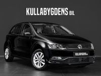 Begagnad VW Polo 90 HK (66 kW) 2015 Svartmetallic Halvkombi