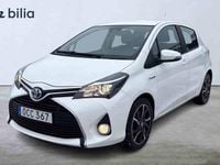 Begagnad Toyota Yaris Hybrid 2016 Vit Halvkombi