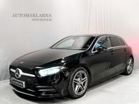 Begagnad Mercedes A180 AMG line 116 HK (85 kW) 2019 Svart Halvkombi