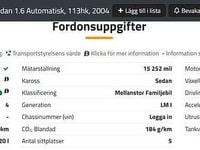 Begagnad Renault Mégane II 113 HK (83 kW) 2004 Sedan