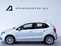 Begagnad VW Polo Edition 90 HK (66 kW) 2017 Silver Halvkombi