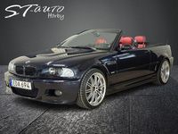 Begagnad BMW M3 M Sport 343 HK (252 kW) 2003 Svart Cab