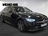 Begagnad Mercedes C300e AMG 313 HK (230 kW) 2024 Svart Sedan