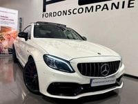 Begagnad Mercedes C63S AMG AMG 510 HK (375 kW) 2018 Vit Sportkupé