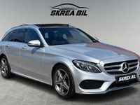 Begagnad Mercedes C220 AMG 170 HK (125 kW) 2018 Silver Kombi