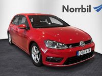 Begagnad VW Golf VII R-line 150 HK (110 kW) 2016 Röd Halvkombi