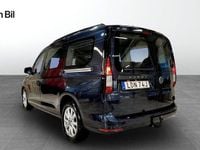 Begagnad VW Caddy Life 114 HK (83 kW) 2022 Blå Minibuss