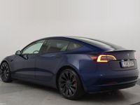 begagnad Tesla Model 3 Performance AWD Refresh Autopilot Pano V-hjul