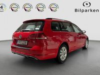 Begagnad VW Golf VII 110 HK (80 kW) 2017 Röd Kombi